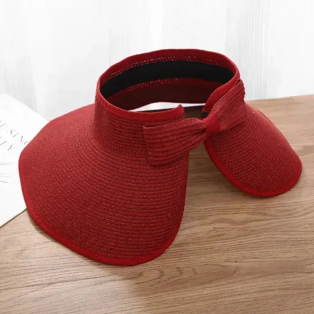Alina Hat - Damen Faltbarer Sonnenhut mit Breiter Krempe und UV-Schutz