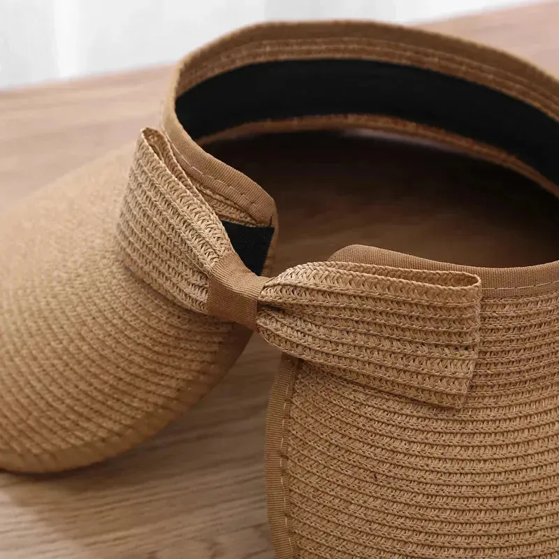 Alina Hat - Damen Faltbarer Sonnenhut mit Breiter Krempe und UV-Schutz