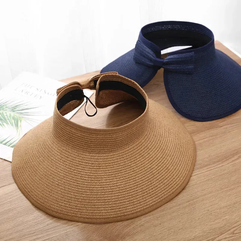 Alina Hat - Damen Faltbarer Sonnenhut mit Breiter Krempe und UV-Schutz