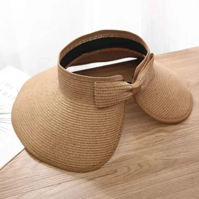Alina Hat - Damen Faltbarer Sonnenhut mit Breiter Krempe und UV-Schutz