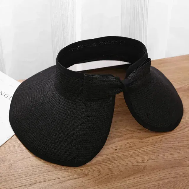 Alina Hat - Damen Faltbarer Sonnenhut mit Breiter Krempe und UV-Schutz