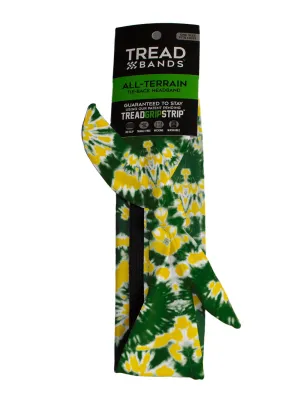 All-Terrain Tieback - Team Green and Gold Tie Dye  Set of 3