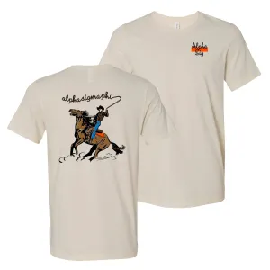 Alpha Sig Neutral Western Tee