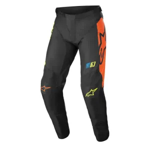 Alpinestars Racer Compass Youth Pants Black/Yellow Fluo/Coral