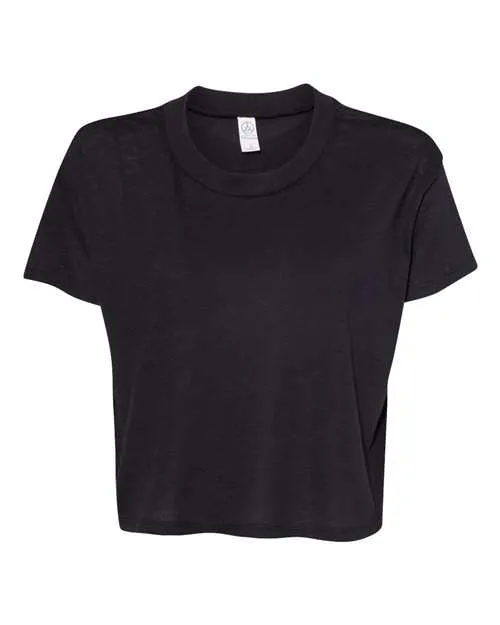 Alternative Women's Vintage Jersey Headliner Crop Tee