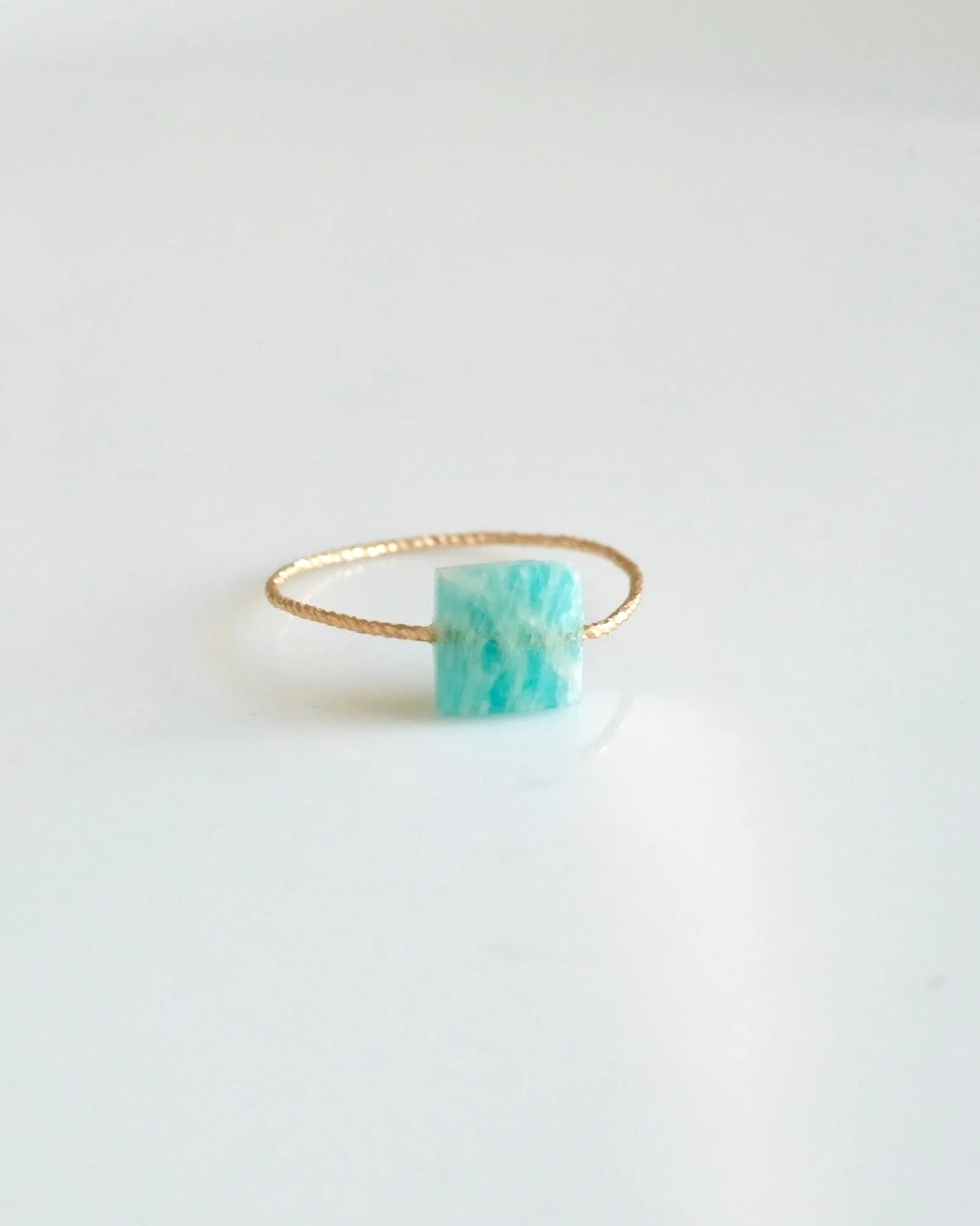 Amazonite Serenity ring