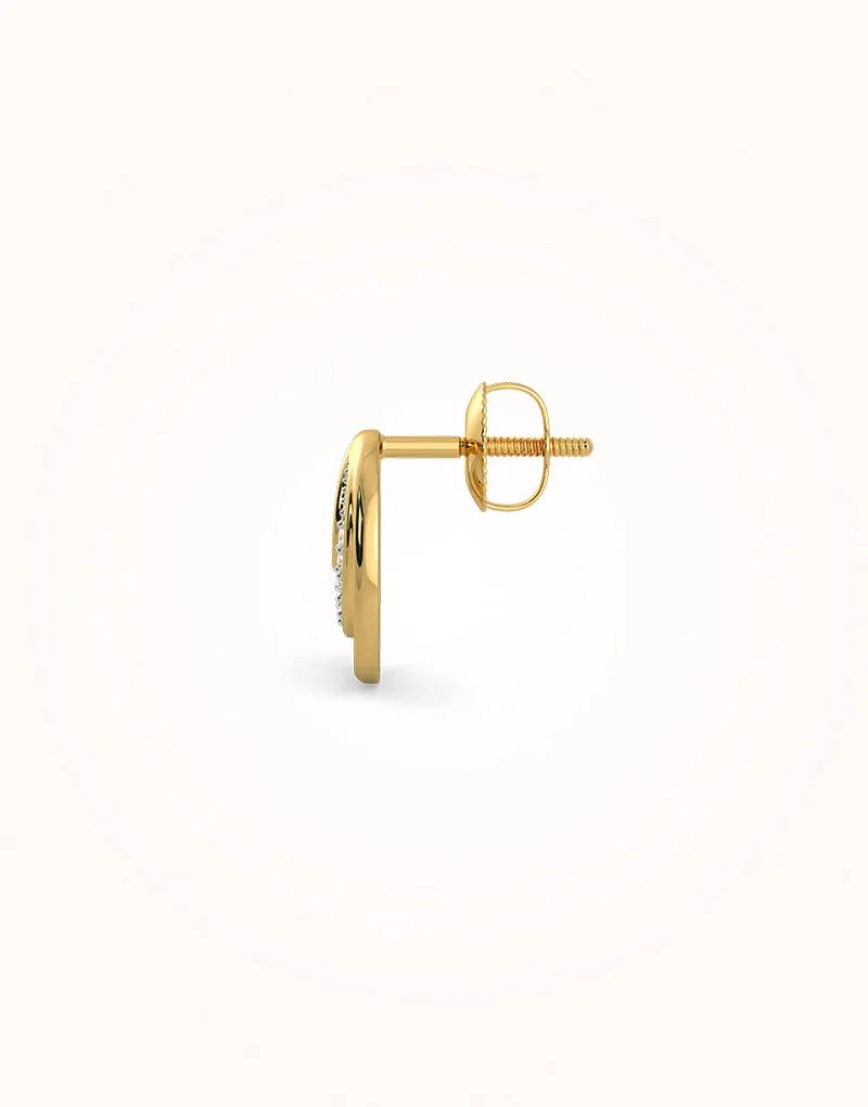 Amphine stud earrings