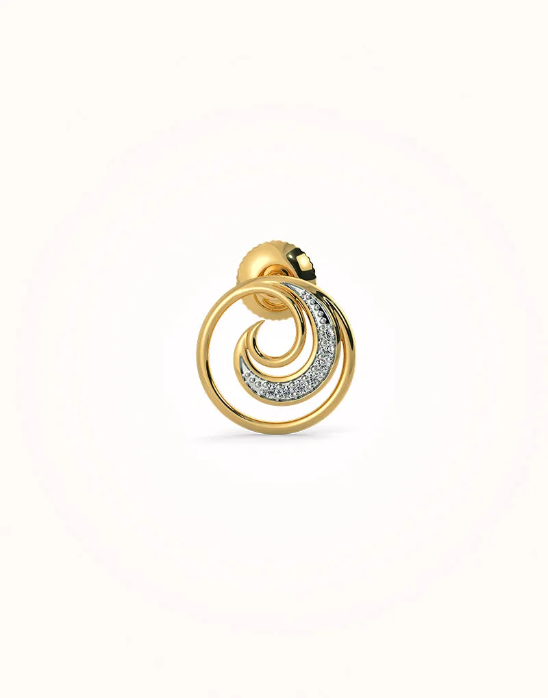 Amphine stud earrings