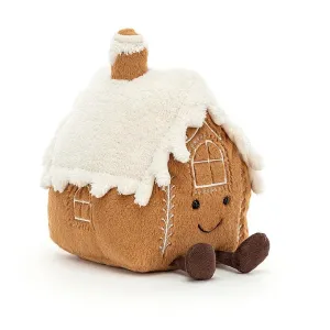 amuseable gingerbread house 8"