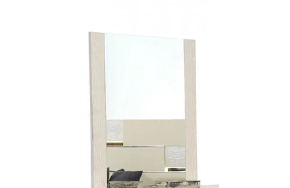 Ancona Italian Modern Mirror Beige