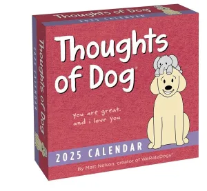 Andrews McMeel Thoughts of Dog 2025 Day-to-Day Calendar