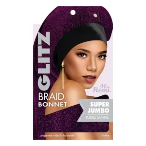 ANNIE #03648 MS. REMI Glitz Braid Bonnet Jumbo XL [ASSORTED COLOR]