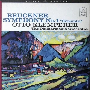 Anton Bruckner, Otto Klemperer, Philharmonia Orchestra - Symphony No. 4 "Romantic" (LP) (NM or M-)