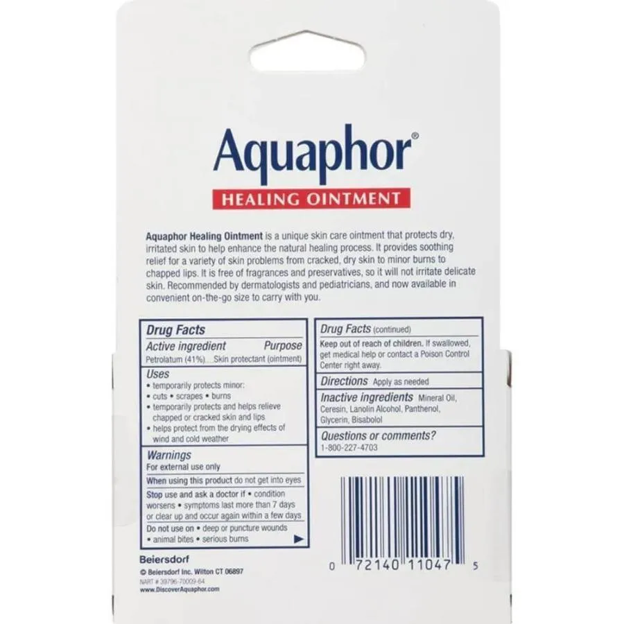 Aquaphor - Healing Skin Ointment, Advanced Therapy, 2 Pack - 0.35 Oz - 24 Pack
