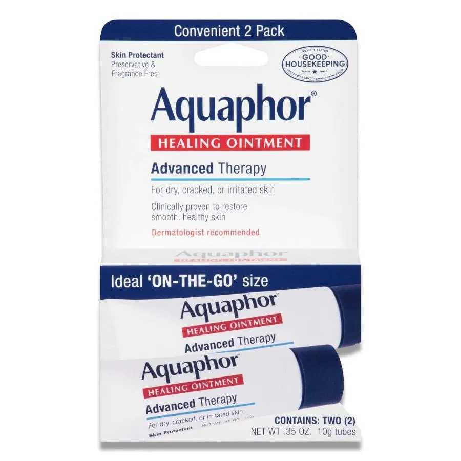 Aquaphor - Healing Skin Ointment, Advanced Therapy, 2 Pack - 0.35 Oz - 24 Pack
