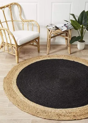 Ar Antique Rugs Handwoven Jute  Rug for Living Room, Jute Round Floor Mat, Rugs for Living Room, Jute Centre Table Carpet