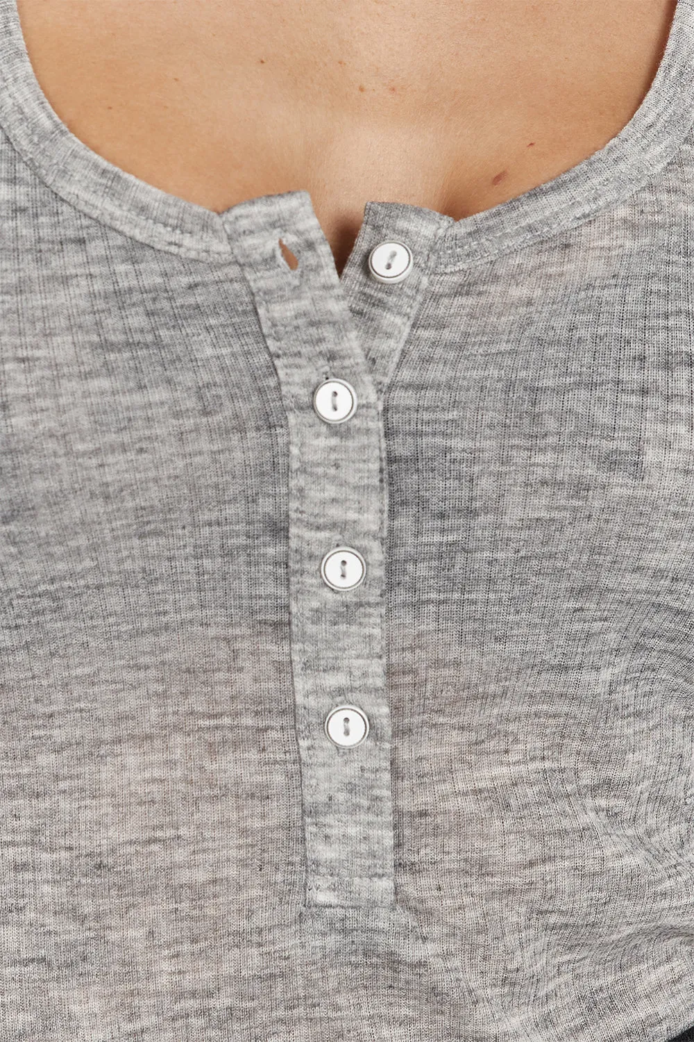 ARDEN GREY MARLE KNIT TANK