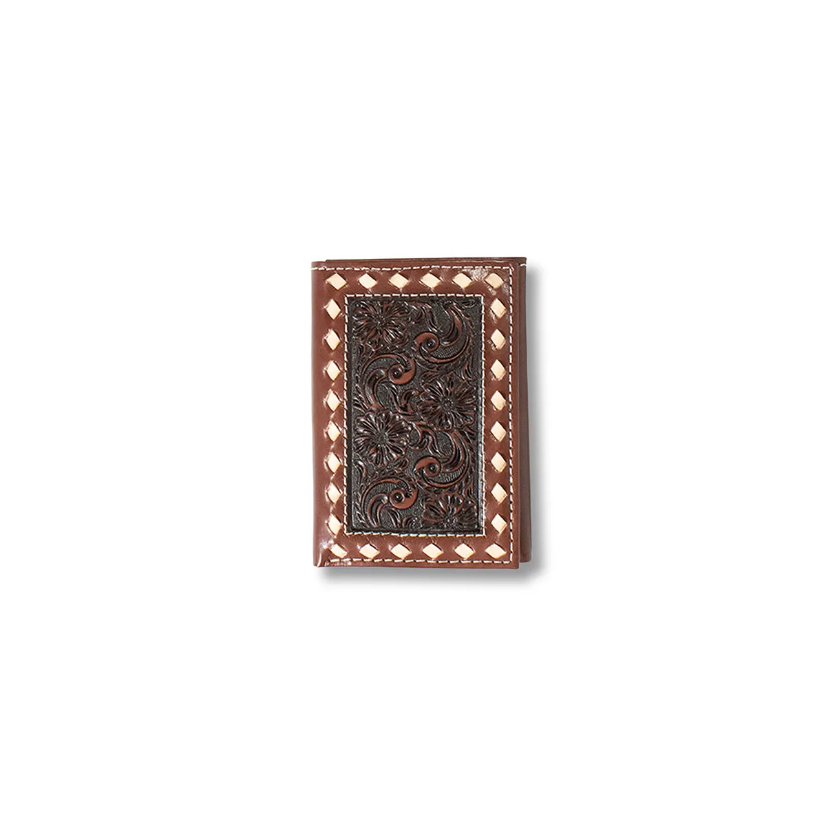 Ariat Trifold in Bucklace Brown