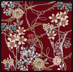 Armine Amber Elegant Silk Scarf No. 38
