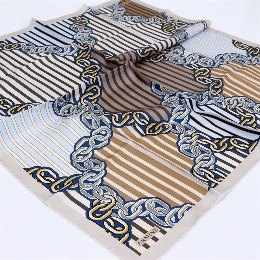 Armine Global Silk Twill Scarf No. 35