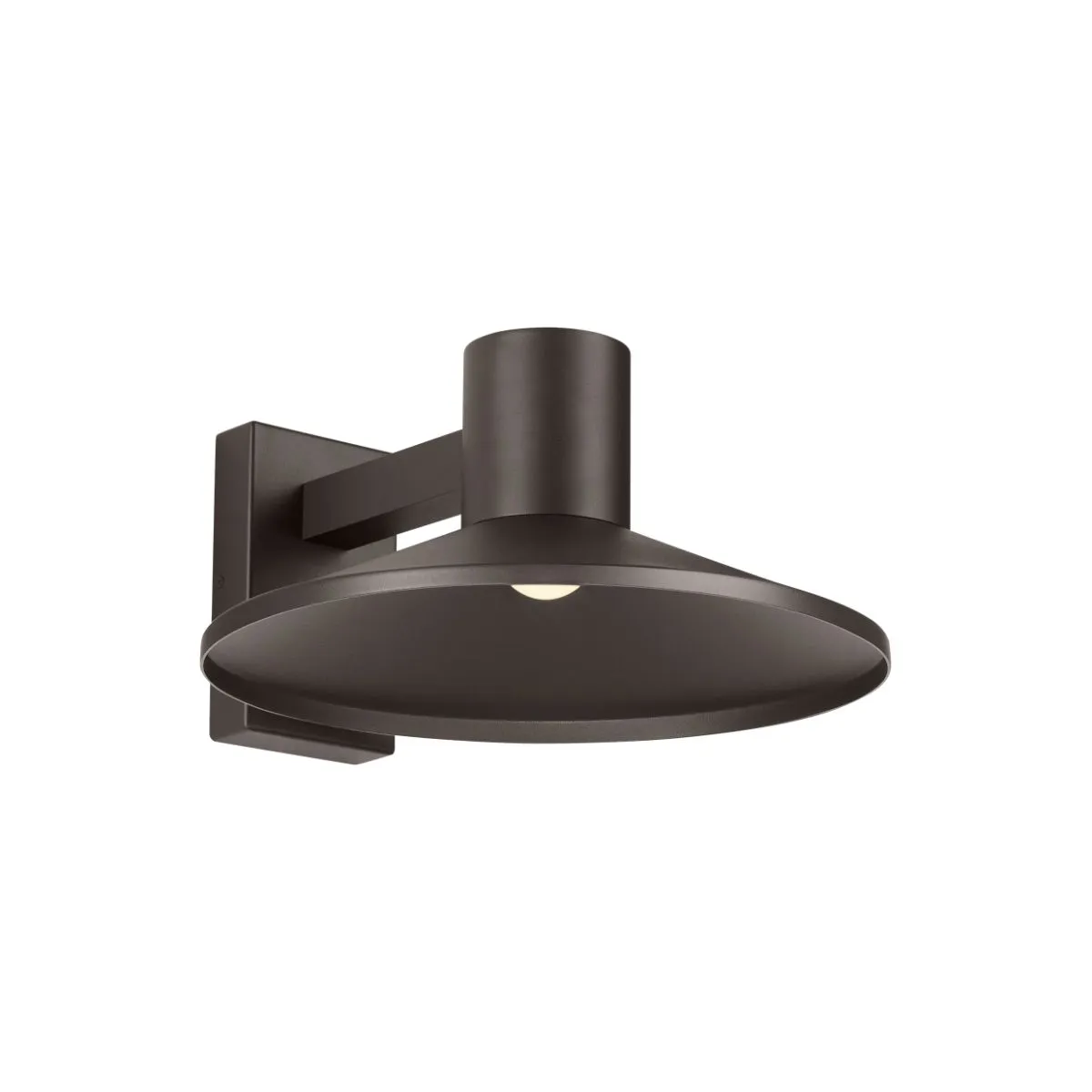 Ash 16 In. LED Outdoor Wall Sconce 567 Lumens 2700K Surge Protection Bronze Finish