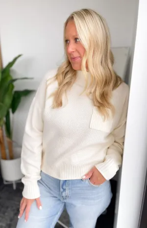 Ashley Turtleneck Textured Sweater
