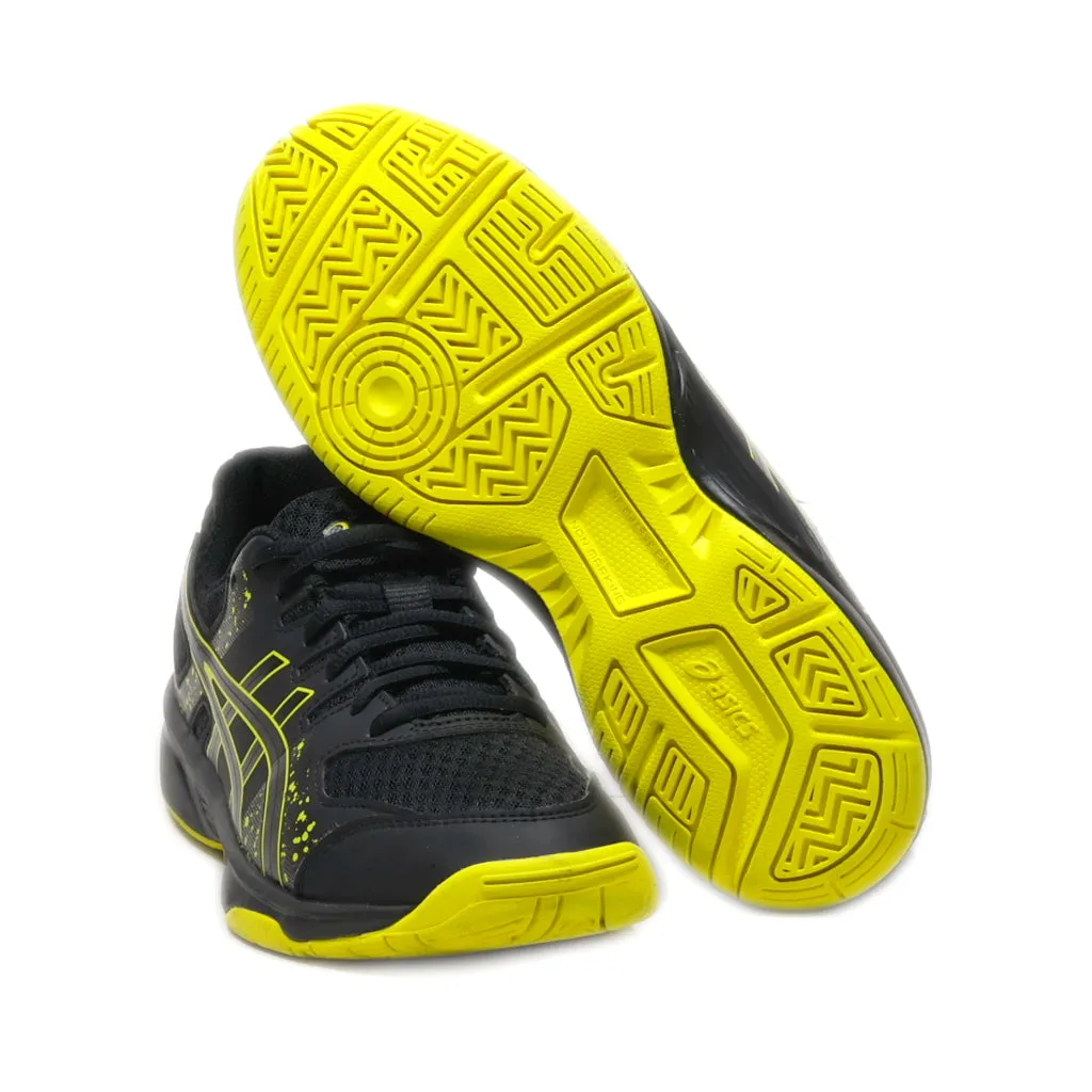 Asics Flare 7 Sport Shoes Leather Black Colour For Women