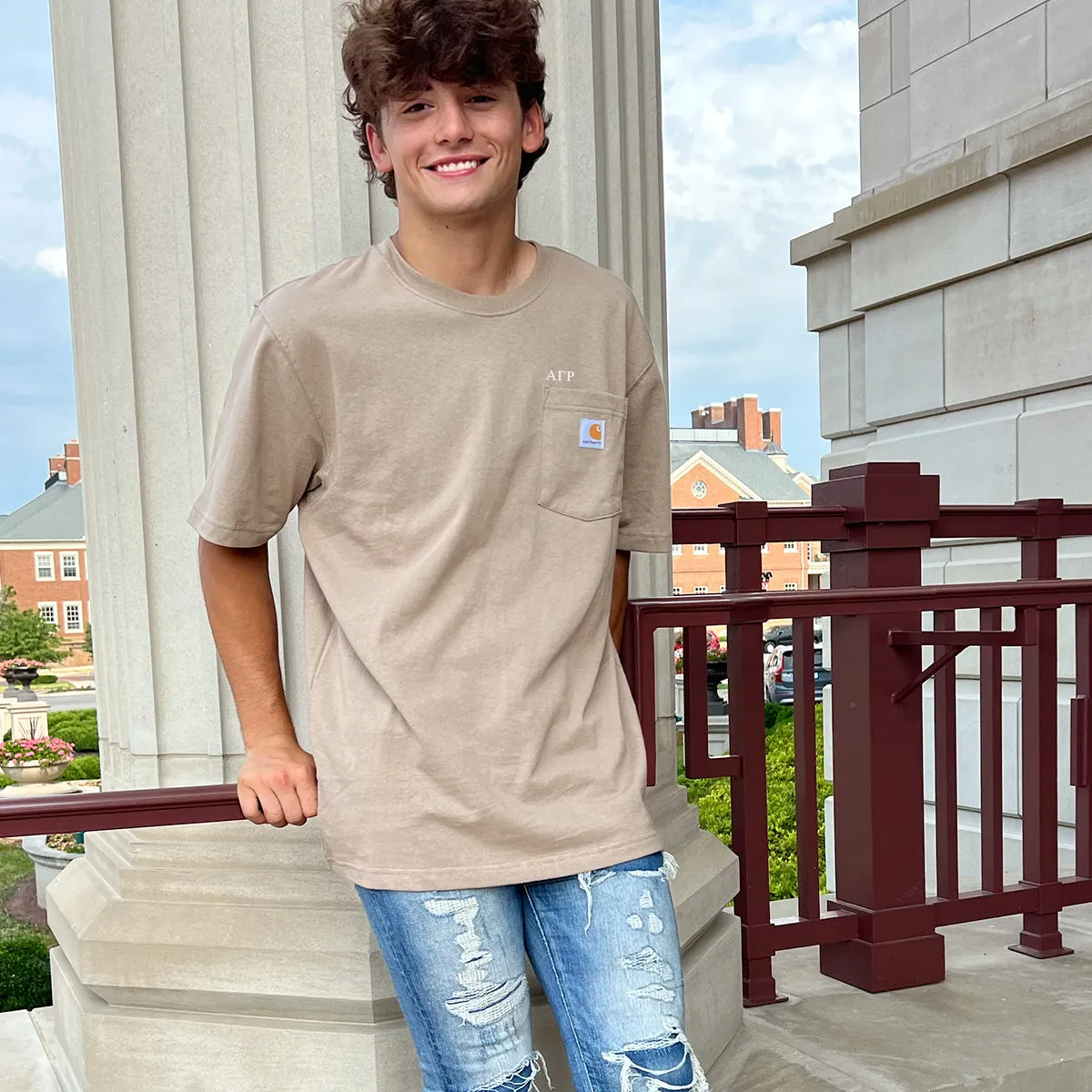 ATO Carhartt Relaxed Fit Short Sleeve Pocket Tee