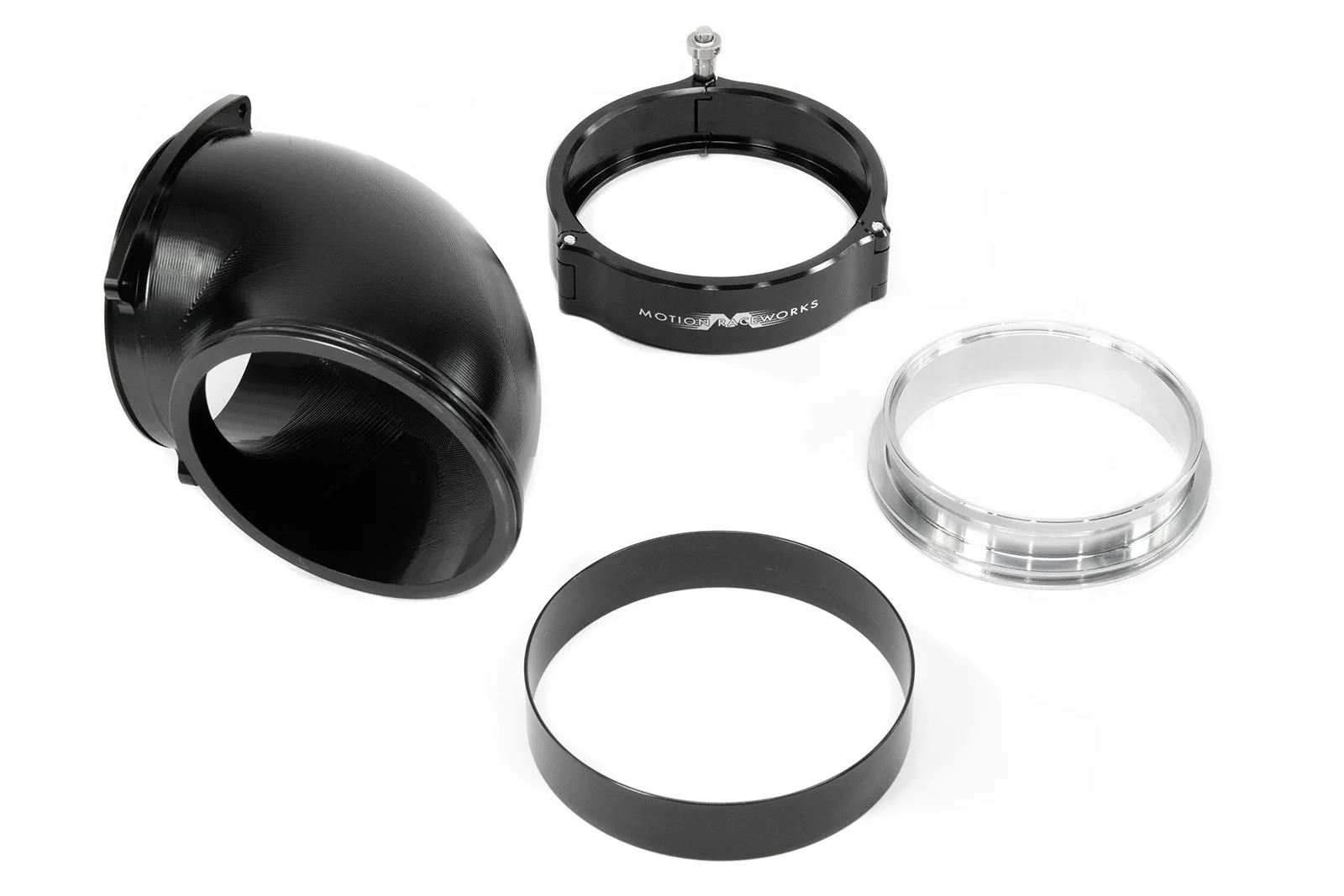 Attachment Only: High Flow 90° Tight Radius 4" Quick Seal for ICON 92mm