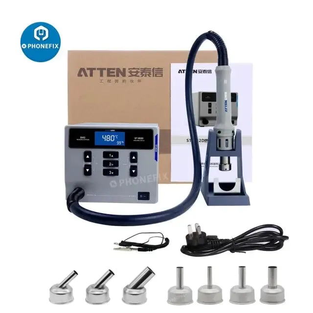 ATTEN ST-862D 1000W Hot Air Gun BGA Rework Station For PCB Repair