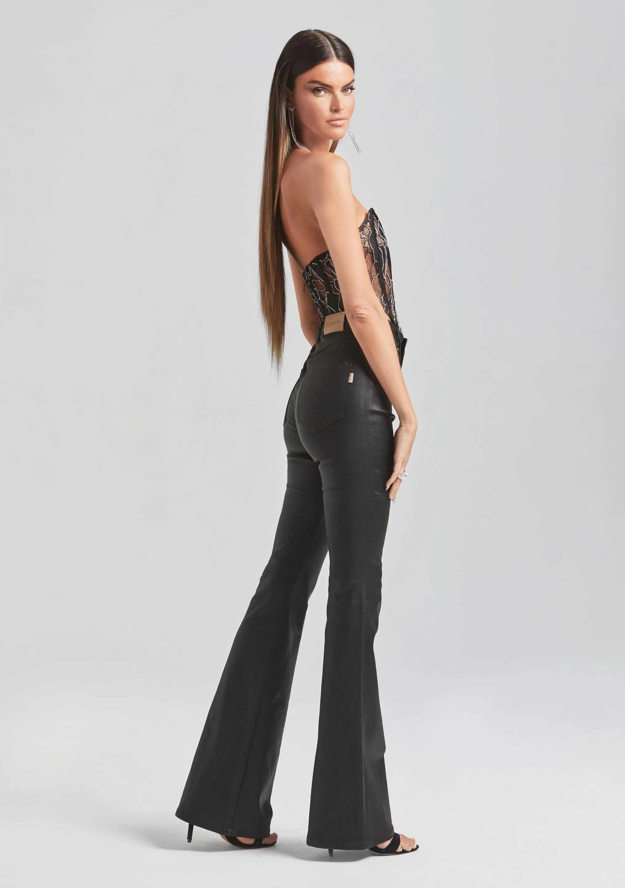 Audrey Embellished Lace Top