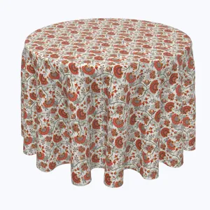 Autumn Paisley Rounds