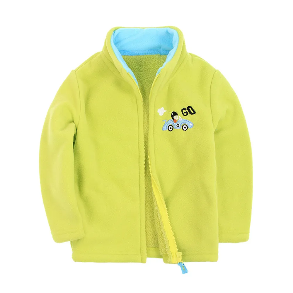 Autumn Winter Children Polar Fleese Bear Outerwear - Free Shipping to N.A.