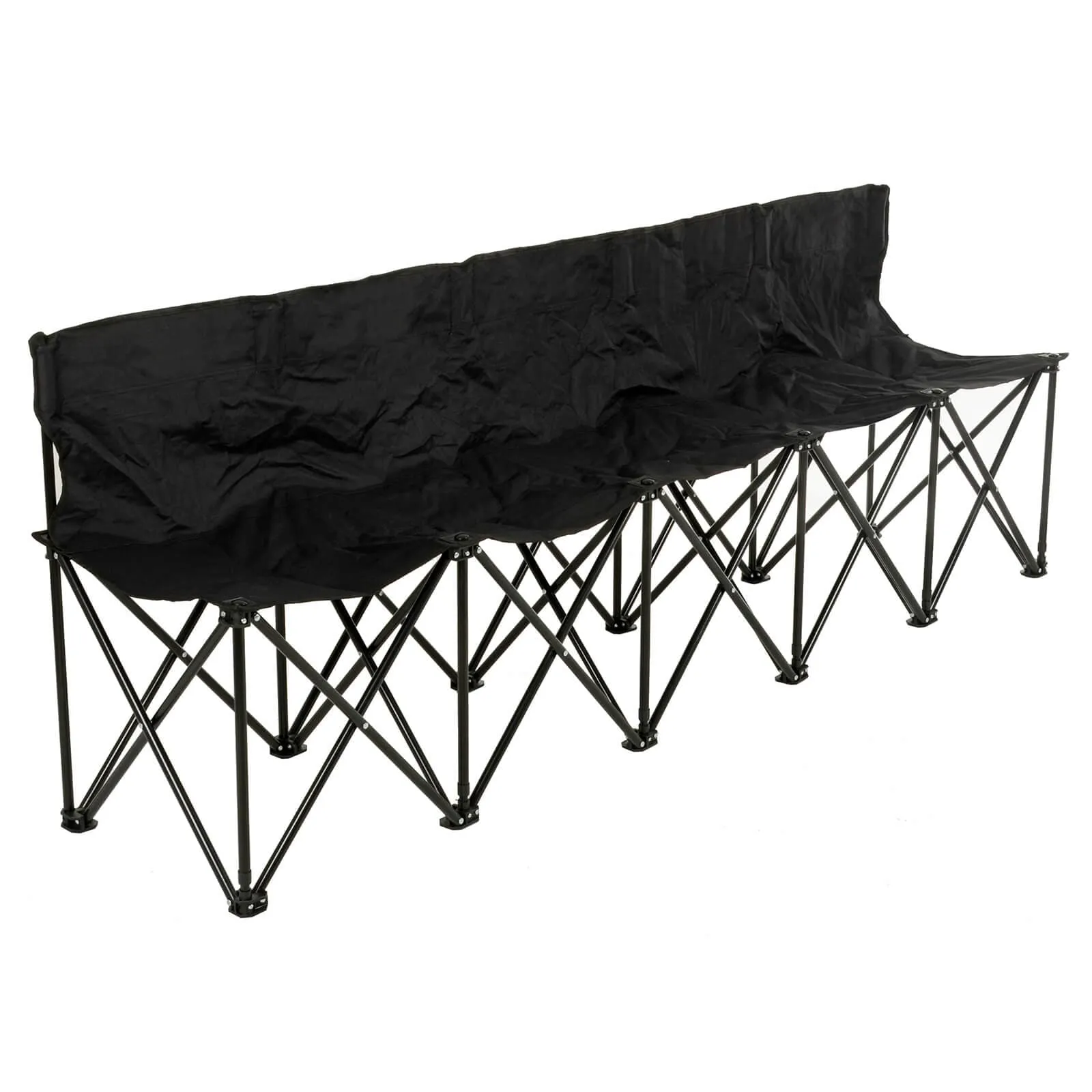 Azuma 5 Seat Folding Bench Sports Team Subs Camping Football