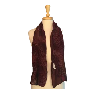 B2008-0205Pleated Scarf )