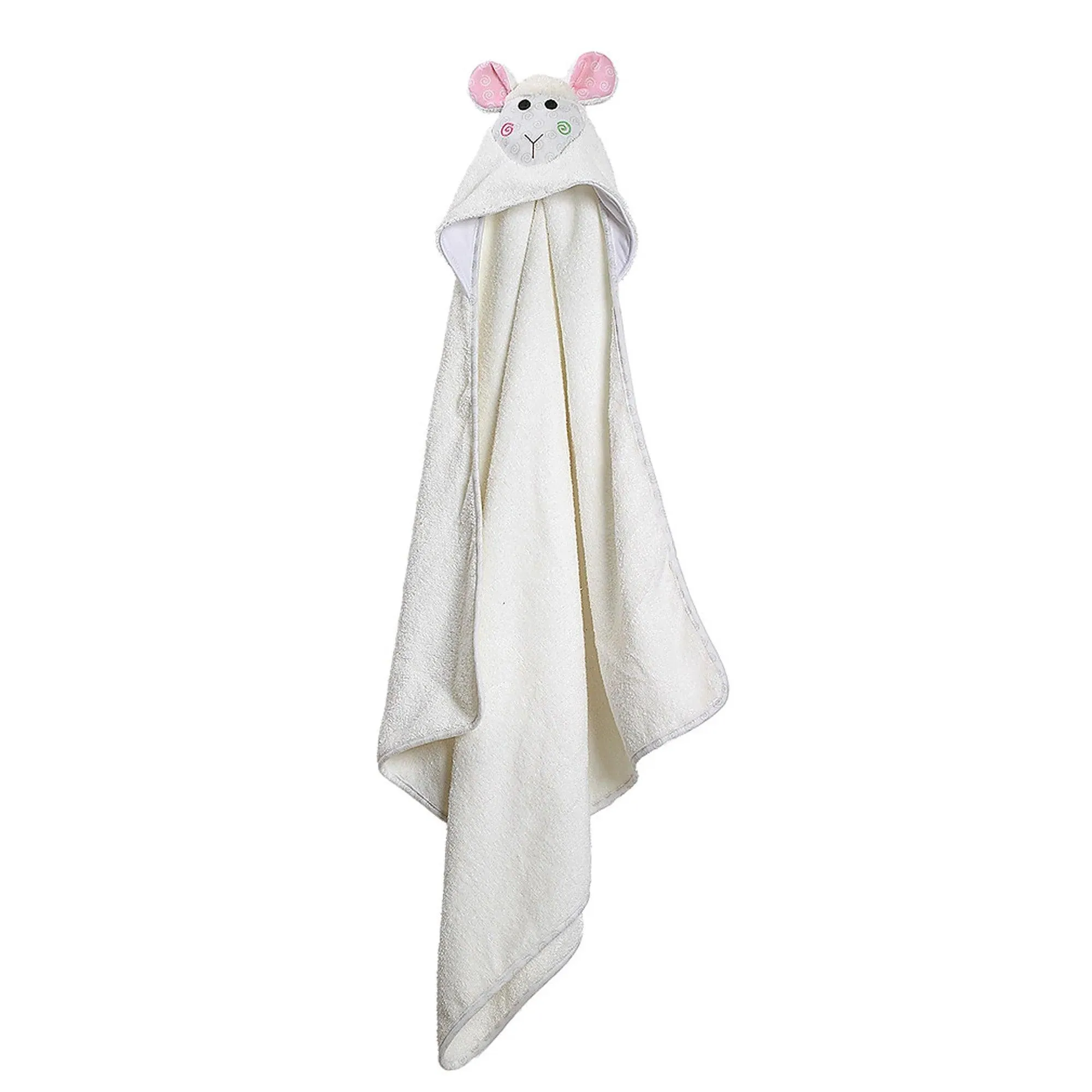 Baby Bath Hooded Towel - Lola the Lamb