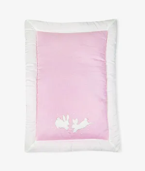 Baby Hand Quilt – Pink Rabbit Theme