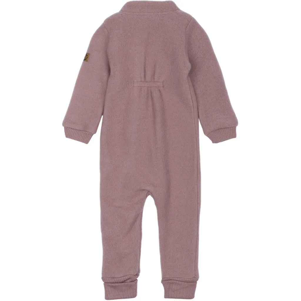 Baby Wool Suit (Rib Cuffs) - Twilight Mauve