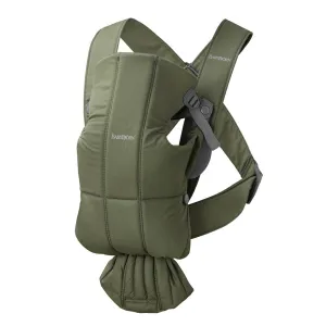 BabyBjorn Carrier Mini Woven Dark Green