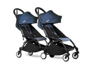 BABYZEN YOYO Double Stroller - Black Frame