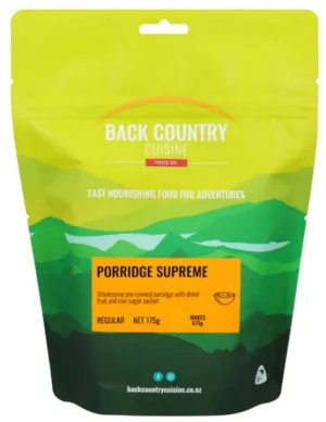 Back Country Cuisine - Porridge Supreme