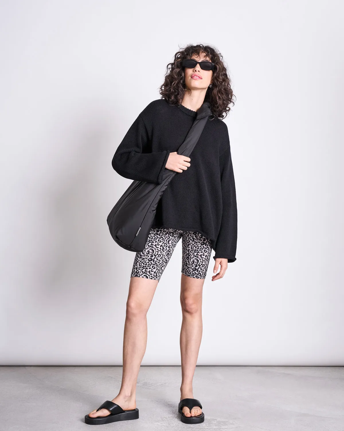 BAG BIWA PUFFY REGULAR BLACK