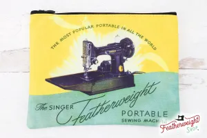 Bag, Featherweight Advertisement Zipper