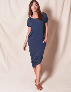 Bamboo Asymmetric Tee Dress