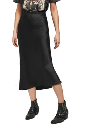 Bar Silk Skirt