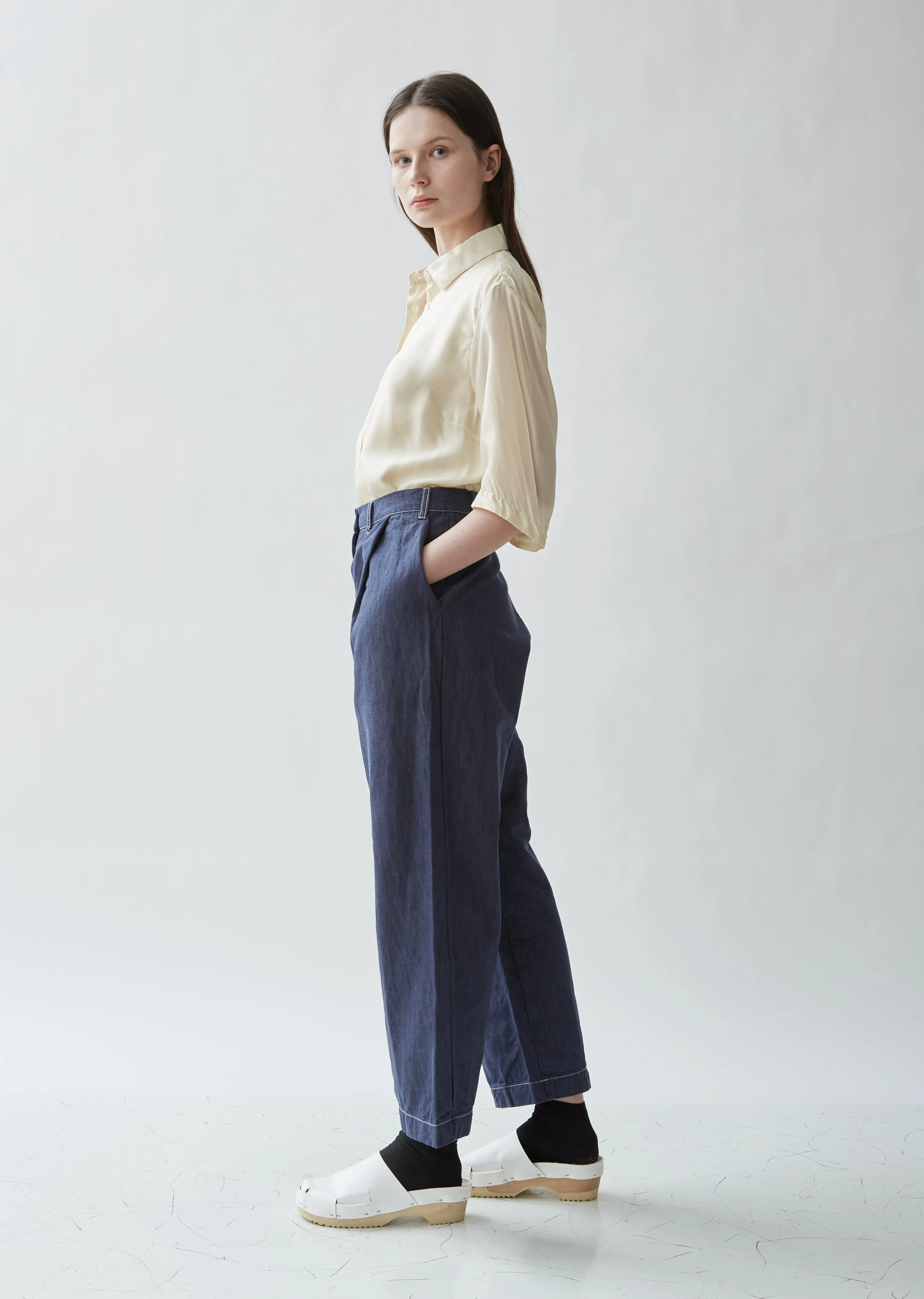 Basic Indigo Pants