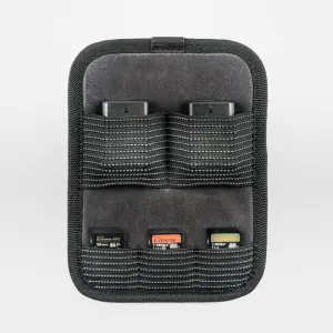 Battery & SD Card Fastener Module | Charcoal Black