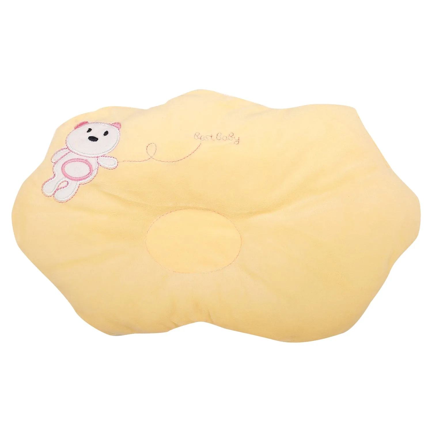 Bear Yellow Baby Pillow