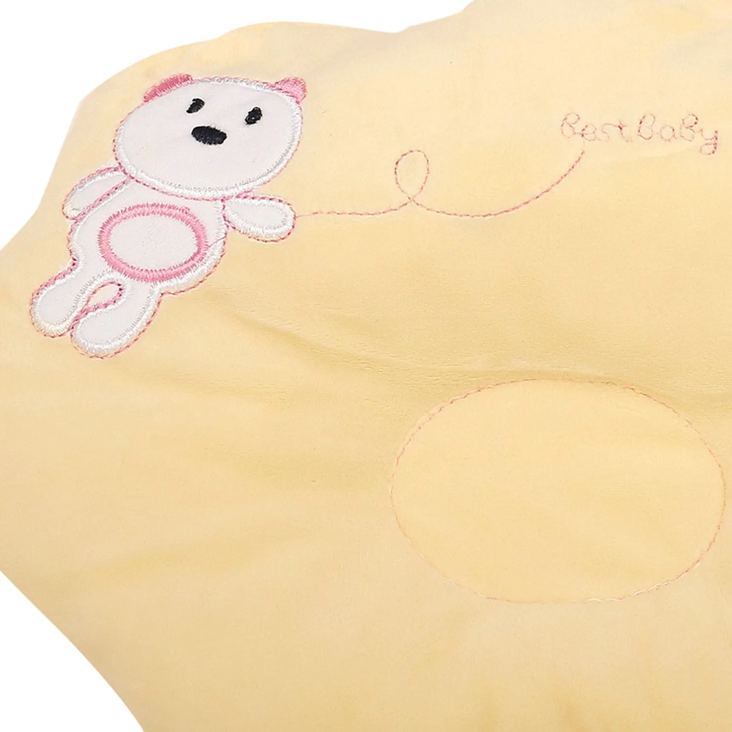 Bear Yellow Baby Pillow