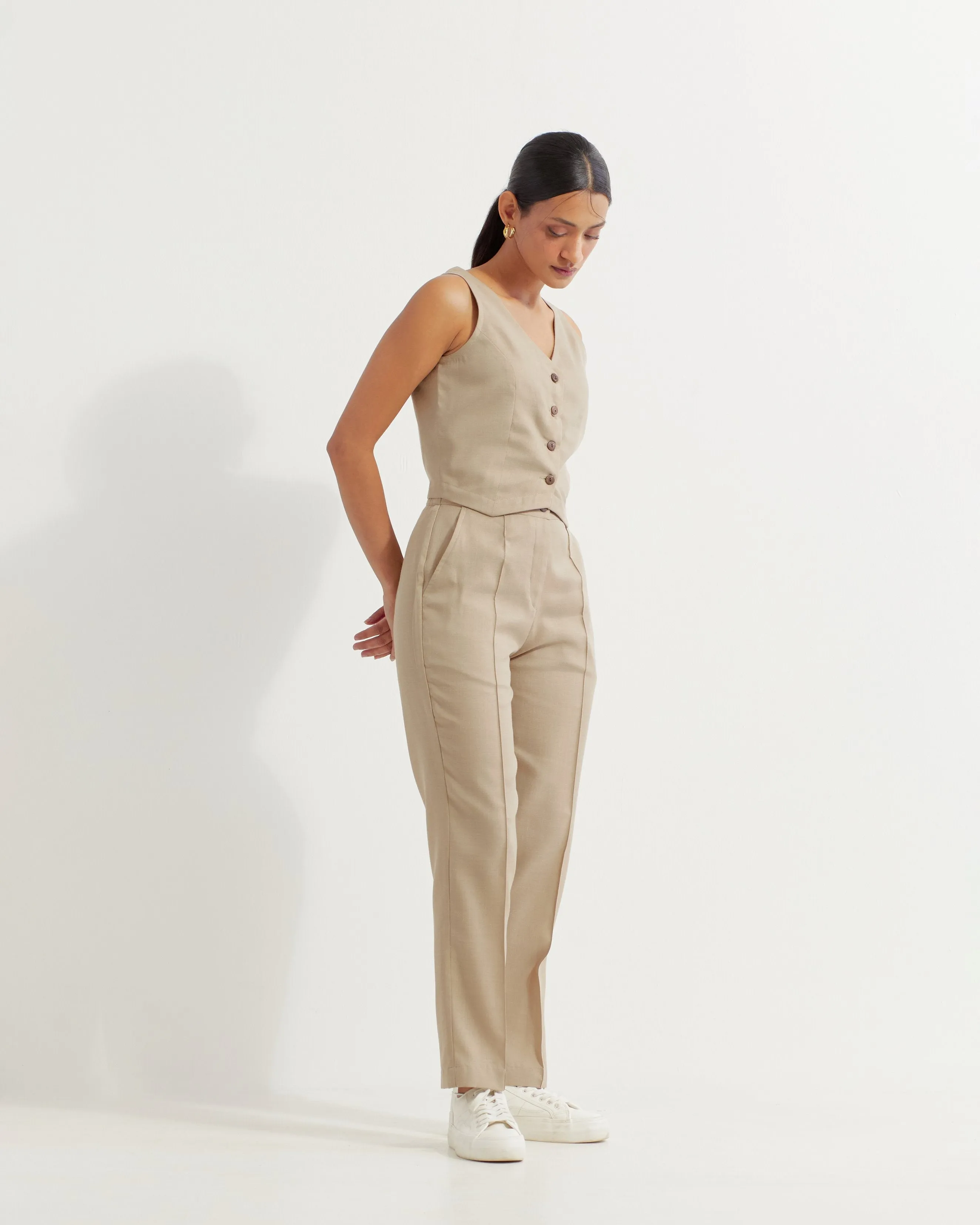 Beige Anne Vest